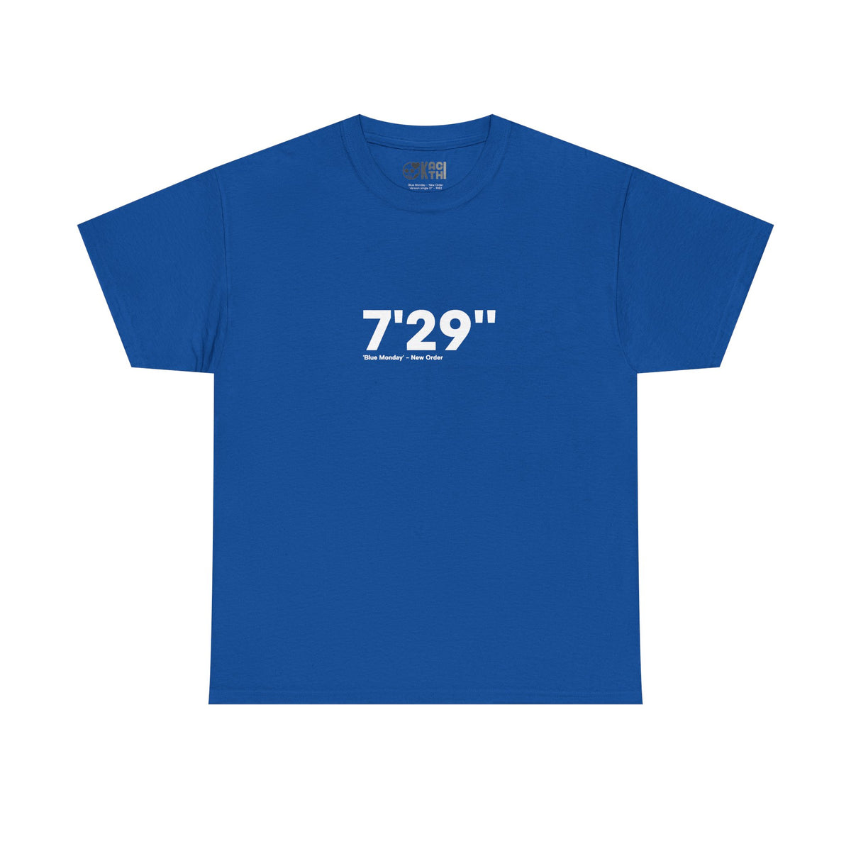 Blue Monday - New Order - iconic 12’’ single Heavy Cotton Tee