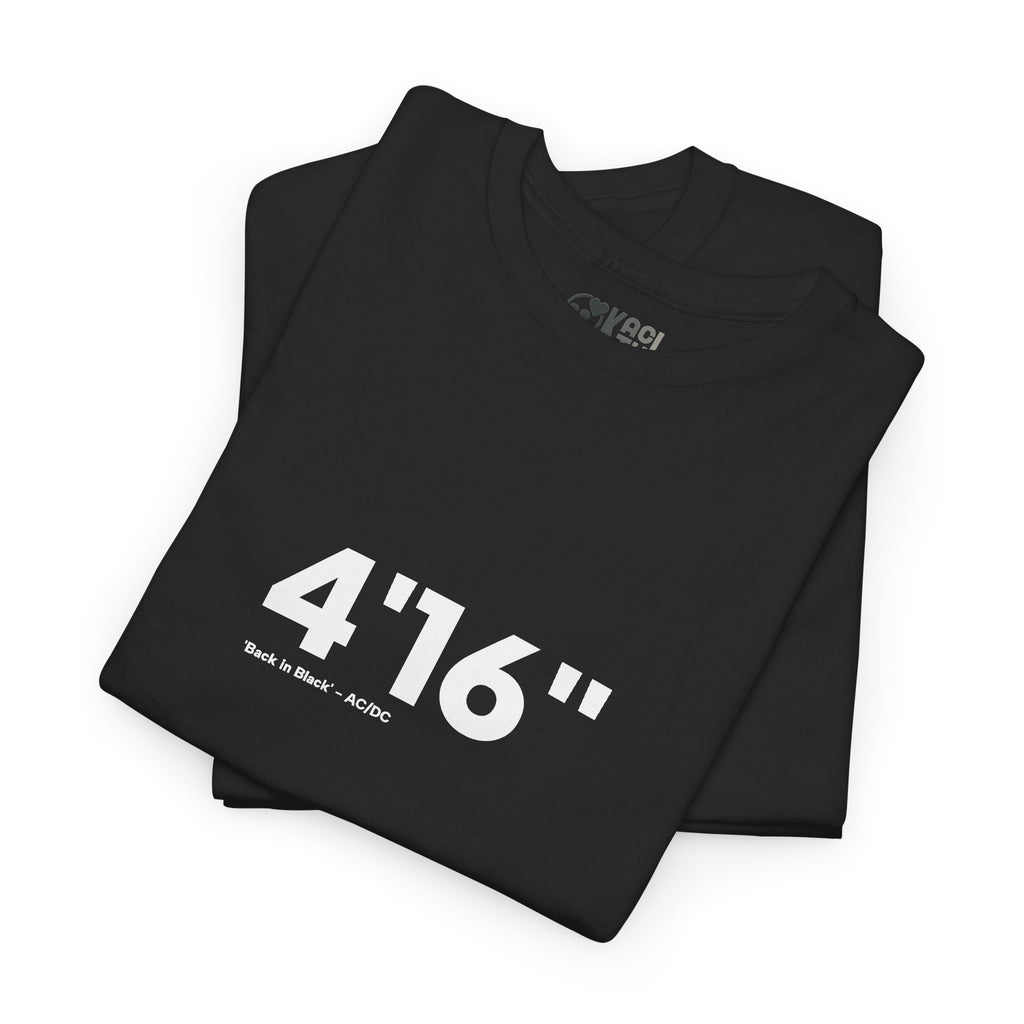 Back in Black - AC/DC - Unisex Heavy Cotton Tee