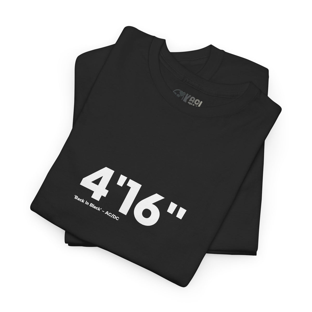 Back in Black - AC/DC - Unisex Heavy Cotton Tee