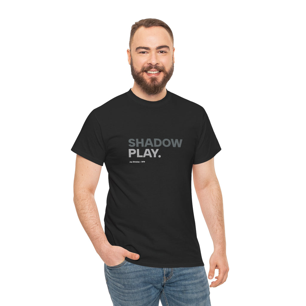 Shadowplay - Joy Division - Ian Curtis Memory Unisex Heavy Cotton Tee