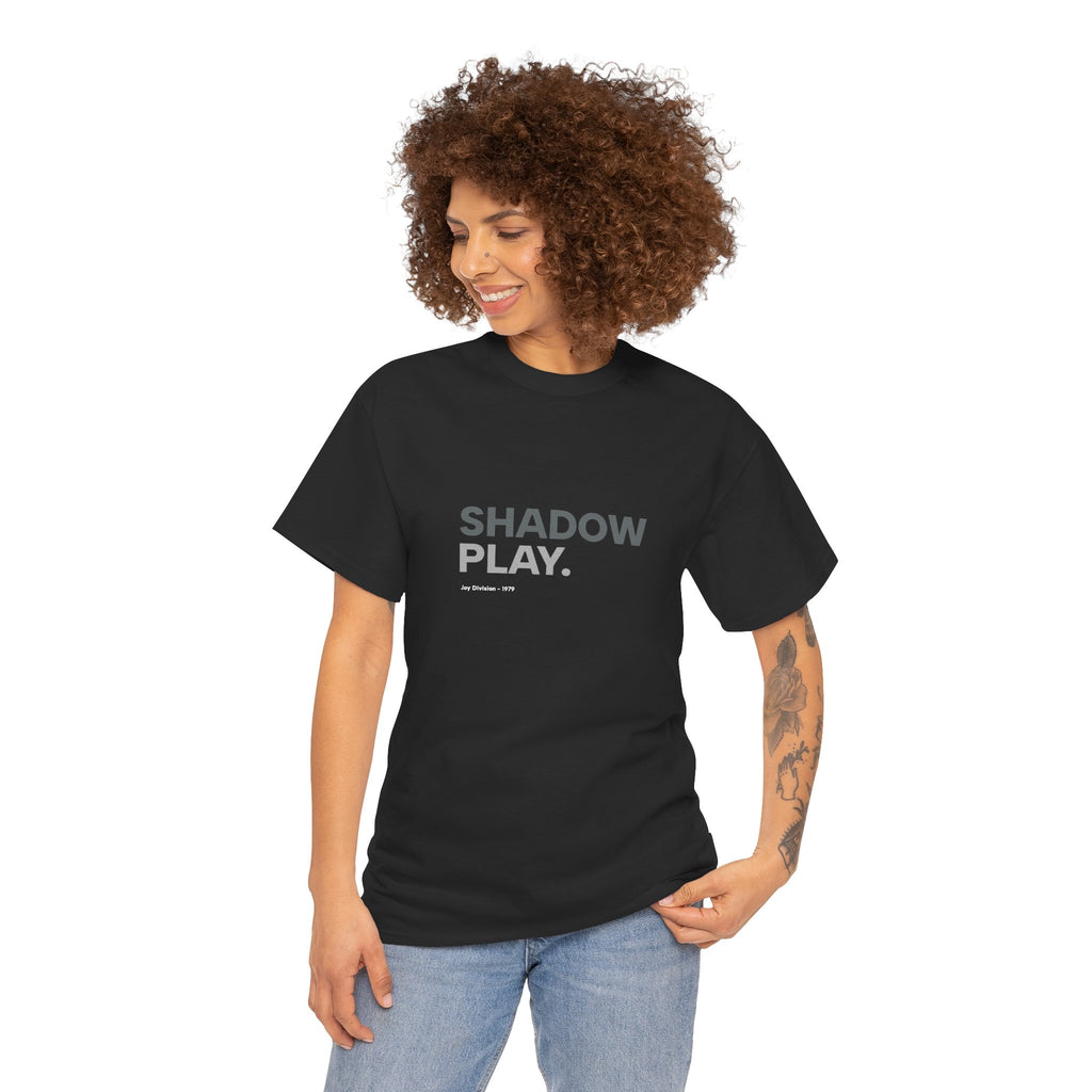 Shadowplay - Joy Division - Ian Curtis Memory Unisex Heavy Cotton Tee