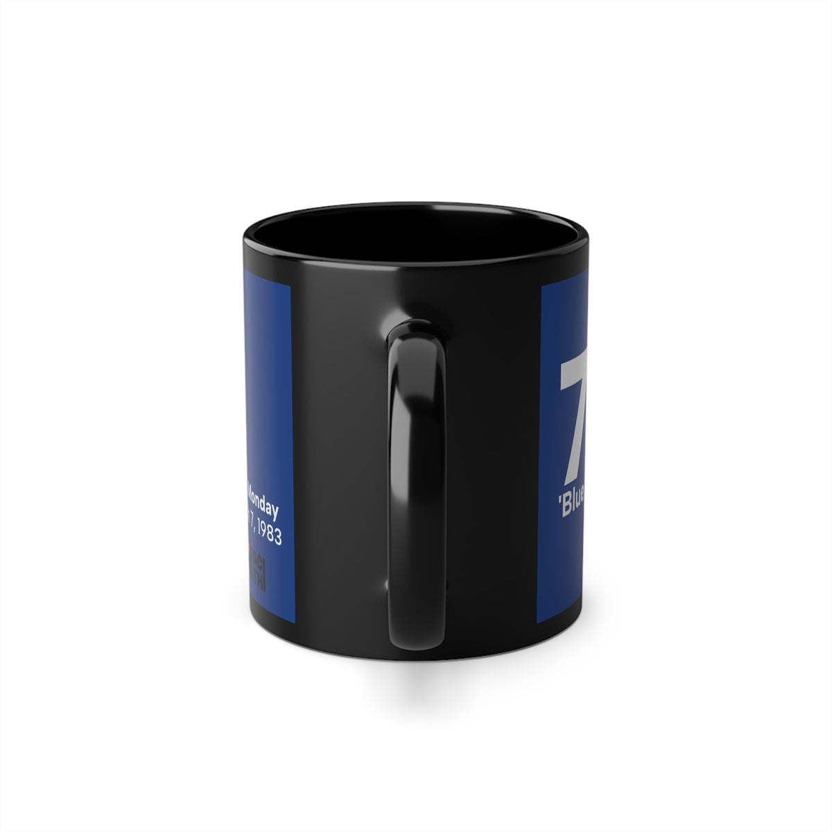 Blue Monday - New Order - Black/Blue Coffee Mug