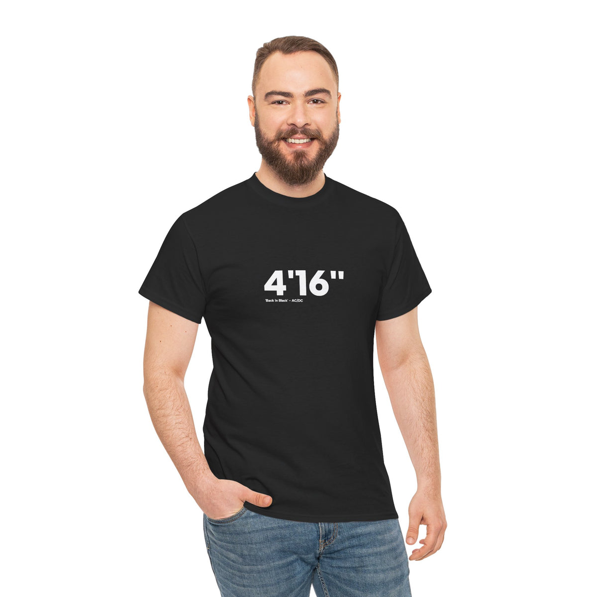 Back in Black - AC/DC - Unisex Heavy Cotton Tee