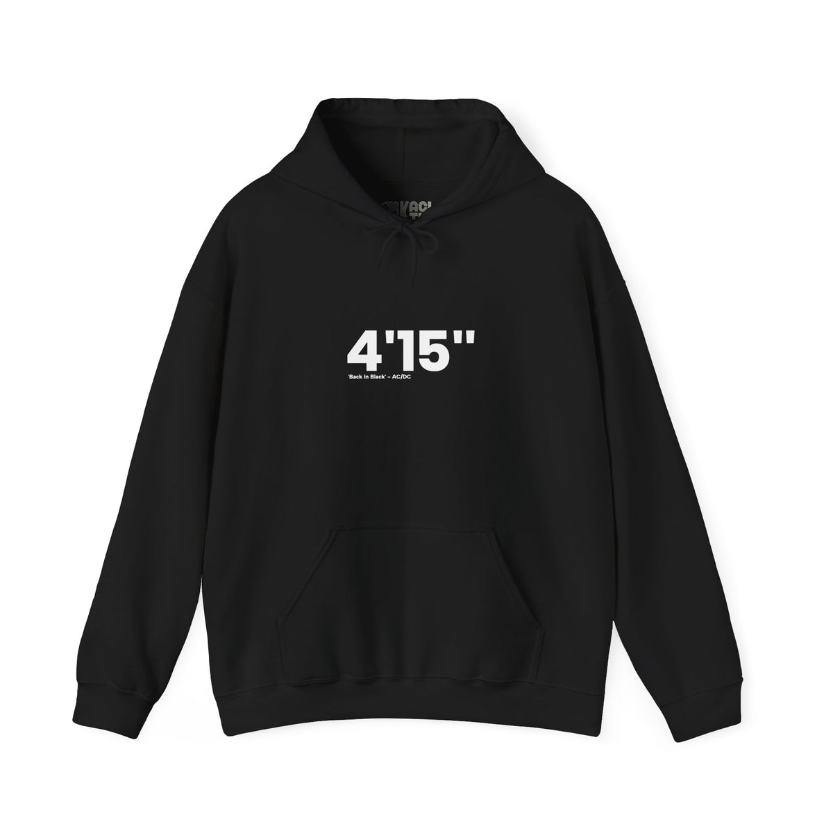 Back in Black - AC/DC - Bon Scott Memory Album Unisex Hoodie