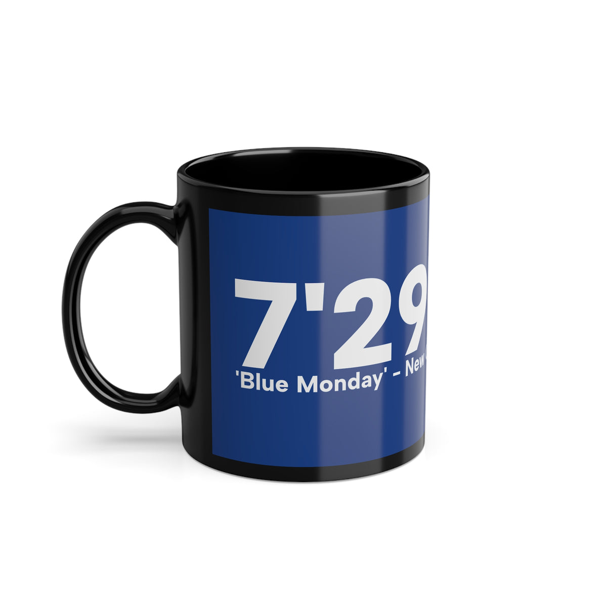 Blue Monday - New Order - Black/Blue Coffee Mug