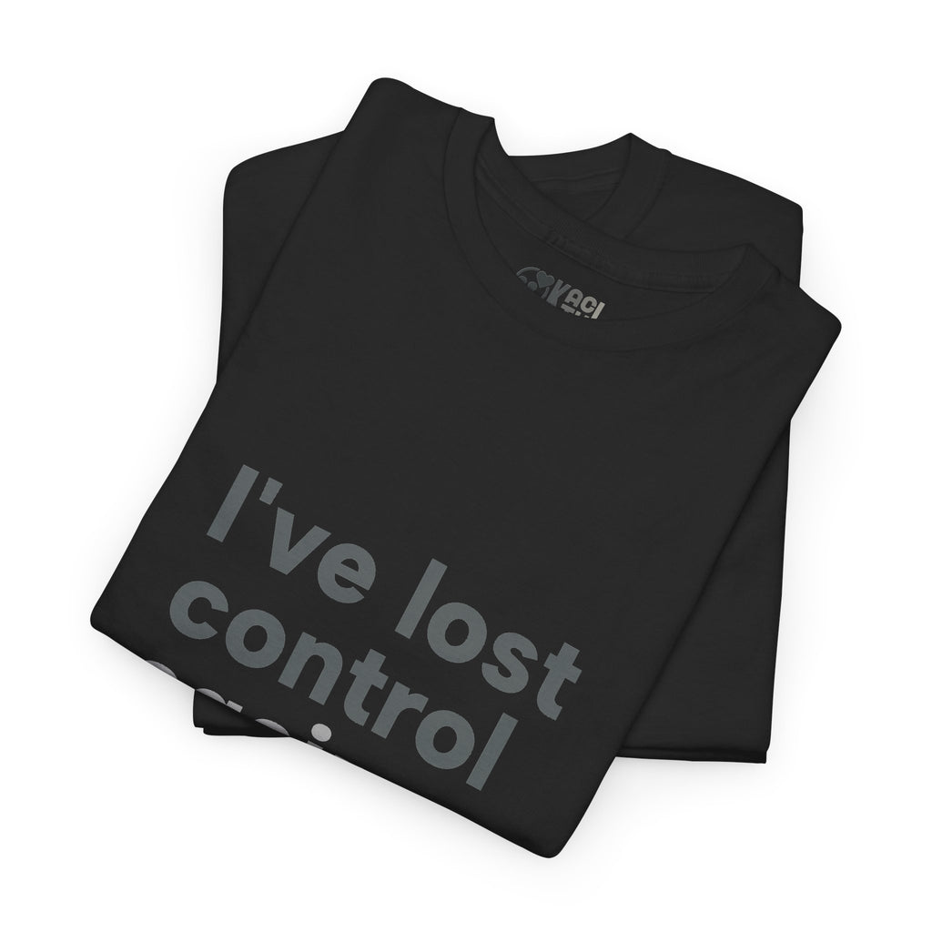 I’ve lost control - Joy Division - Ian Curtis Memory Heavy Cotton Tee