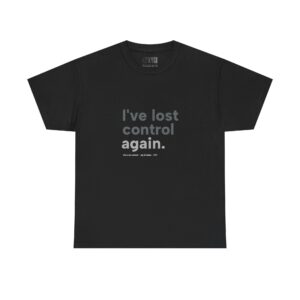 I’ve lost control - Joy Division - Ian Curtis Memory Heavy Cotton Tee